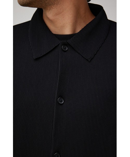 AZUL by moussy(アズールバイマウジー)の「リップルリラックスシャツ(シャツ/ブラウス・メンズ・ブラック/ライトブルー/ライトグレー・FREE)」の8枚目の写真