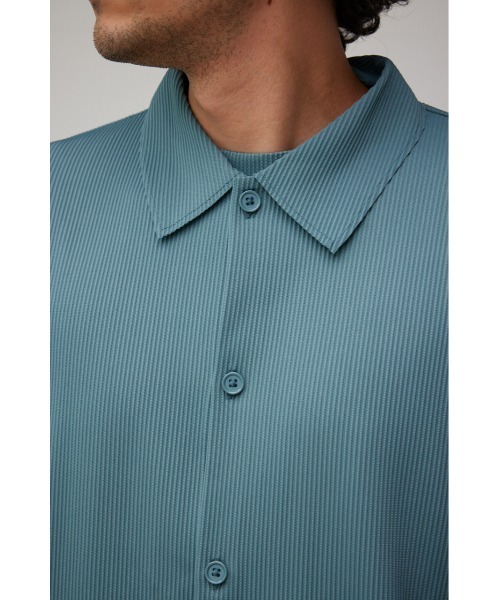 AZUL by moussy(アズールバイマウジー)の「リップルリラックスシャツ(シャツ/ブラウス・メンズ・ブラック/ライトブルー/ライトグレー・FREE)」の20枚目の写真