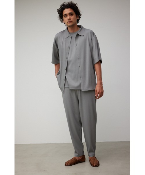 AZUL by moussy(アズールバイマウジー)の「リップルリラックスシャツ(シャツ/ブラウス・メンズ・ブラック/ライトブルー/ライトグレー・FREE)」の15枚目の写真