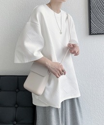 FVLMEN | 【FVLMEN】side slit button halfsleeve tee/サイド スリット ボタン ハーフスリーブ T(Tシャツ/カットソー)