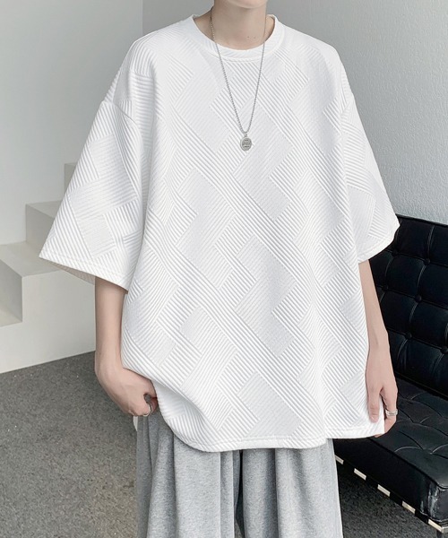 FVLMEN(フルメン)の「【FVLMEN】side slit button halfsleeve tee/サイド スリット ボタン ハーフスリーブ T(Tシャツ/カットソー・メンズ・ホワイト/ブラック/グレー・MEDIUM/LARGE/X-LARGE)」の18枚目の写真