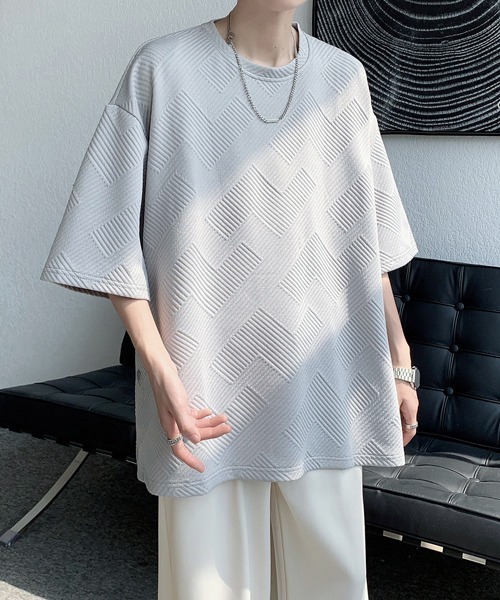 FVLMEN(フルメン)の「【FVLMEN】side slit button halfsleeve tee/サイド スリット ボタン ハーフスリーブ T(Tシャツ/カットソー・メンズ・ホワイト/ブラック/グレー・MEDIUM/LARGE/X-LARGE)」の14枚目の写真