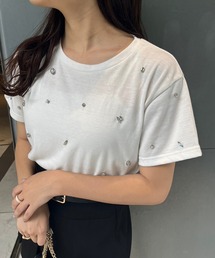 one after another NICE CLAUP | ビジューTEE(Tシャツ/カットソー)