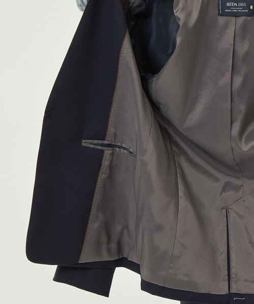 green label relaxing(グリーンレーベルリラクシング)の「REDA ノーラペル ジャケット ◇No03◇(ノーカラージャケット・レディース・モカ/ネイビー・36/40/38)」の11枚目の写真