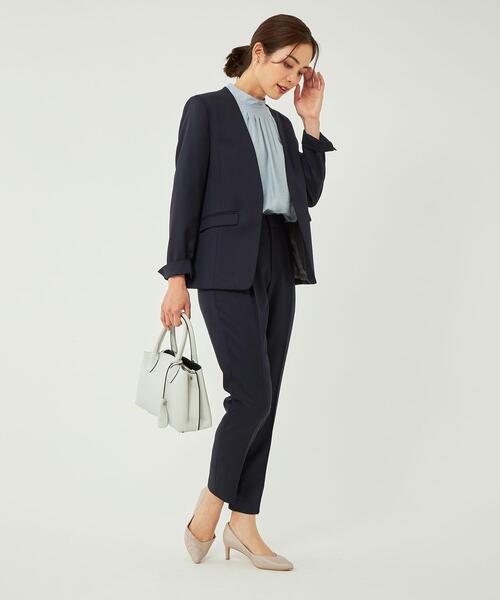 新品未使用　グリーンレーベルリラクシング　ノーカラースーツ　ネイビー　38/40 green label relaxing（グリーンレーベルリラクシング）の「REDA