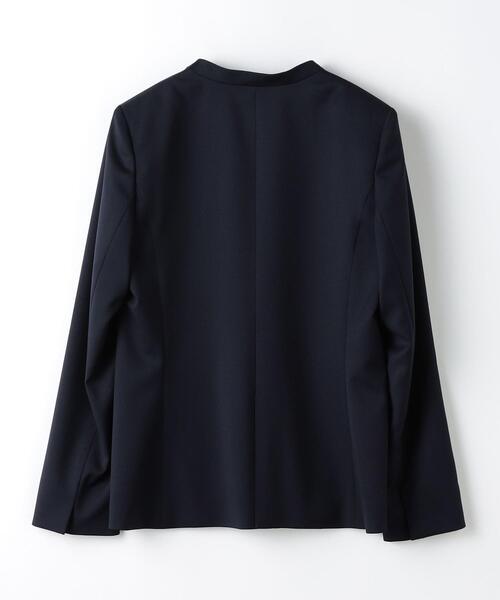 green label relaxing(グリーンレーベルリラクシング)の「REDA ノーラペル ジャケット ◇No03◇(ノーカラージャケット・レディース・モカ/ネイビー・36/40/38)」の19枚目の写真