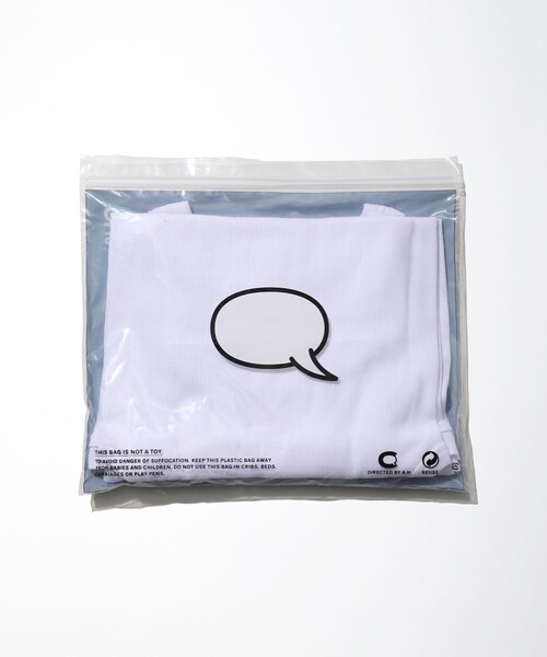 CAHLUMN（カウラム）の「CAHLUMN/カウラム 2-Pack A-Shirt/2パック シャツ（タンクトップ・メンズ・ホワイト/ネイビー・SMALL/LARGE/MEDIUM）」の5枚目の写真