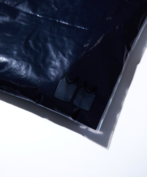 CAHLUMN（カウラム）の「CAHLUMN/カウラム 2-Pack A-Shirt/2パック シャツ（タンクトップ・メンズ・ホワイト/ネイビー・SMALL/LARGE/MEDIUM）」の7枚目の写真