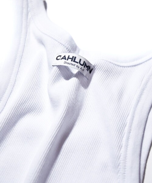 CAHLUMN（カウラム）の「CAHLUMN/カウラム 2-Pack A-Shirt/2パック シャツ（タンクトップ・メンズ・ホワイト/ネイビー・SMALL/LARGE/MEDIUM）」の21枚目の写真