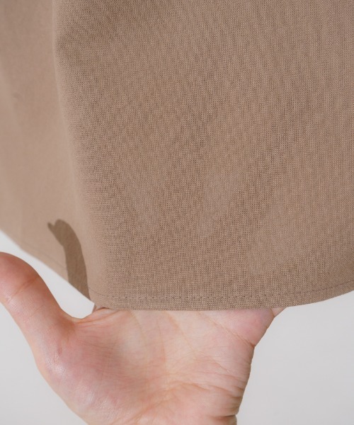 flower（フラワー）の「ショルダープリーツトップ（Tシャツ/カットソー・レディース・ブラウン/アイボリー・FREE）」の9枚目の写真