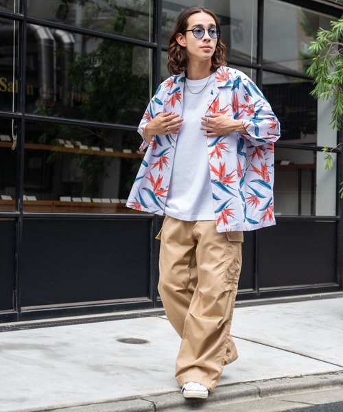 WEGO(ウィゴー)の「WEGO/BIGアロハシャツ(シャツ/ブラウス・メンズ・その他1/その他2/その他3/その他4・MEDIUM/LARGE)」の5枚目の写真