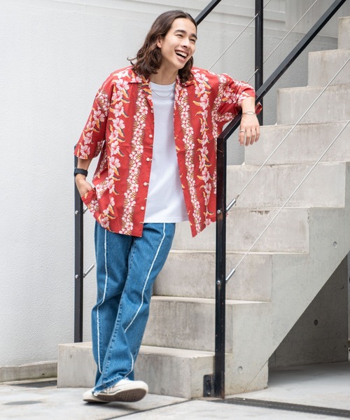 WEGO(ウィゴー)の「WEGO/BIGアロハシャツ(シャツ/ブラウス・メンズ・その他1/その他2/その他3/その他4・MEDIUM/LARGE)」の8枚目の写真