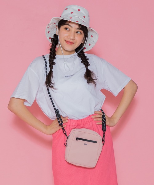 ACCOMMODE（アコモデ）の「ミニボックスサコッシュ / ショルダーバッグ　推し活（ショルダーバッグ・レディース・ブルー/アイボリー/ピンク/ブラック・FREE）」の15枚目の写真