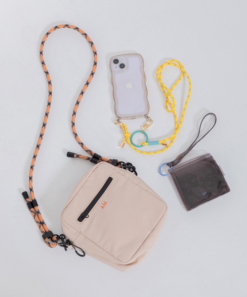 ACCOMMODE（アコモデ）の「ミニボックスサコッシュ / ショルダーバッグ　推し活（ショルダーバッグ・レディース・ブルー/アイボリー/ピンク/ブラック・FREE）」の7枚目の写真