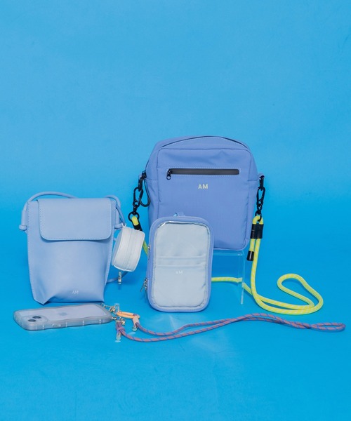 ACCOMMODE（アコモデ）の「ミニボックスサコッシュ / ショルダーバッグ　推し活（ショルダーバッグ・レディース・ブルー/アイボリー/ピンク/ブラック・FREE）」の14枚目の写真