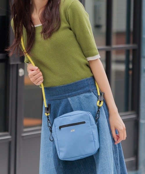 ACCOMMODE（アコモデ）の「ミニボックスサコッシュ / ショルダーバッグ　推し活（ショルダーバッグ・レディース・ブルー/アイボリー/ピンク/ブラック・FREE）」の13枚目の写真