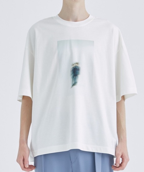 美品✨CULLNI STUDIOUS別注 ストライプ 切替シャツ ホワイト CULLNI  