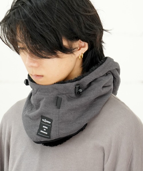 5050WORKSHOP(フィフティーフィフティーワークショップ)の「5050WORKSHOP NECK HOOD -PACKABLE NECK WARMER(ネックウォーマー/スヌード・レディース・ライトグレー/チャコールグレー/ベージュ・FREE)」の13枚目の写真