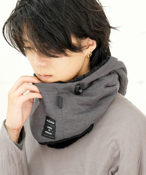 5050WORKSHOP(フィフティーフィフティーワークショップ)の「5050WORKSHOP NECK HOOD -PACKABLE NECK WARMER(ネックウォーマー/スヌード・レディース・ライトグレー/チャコールグレー/ベージュ・FREE)」の14枚目の写真