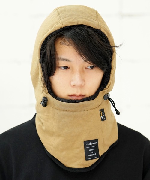 5050WORKSHOP(フィフティーフィフティーワークショップ)の「5050WORKSHOP NECK HOOD -PACKABLE NECK WARMER(ネックウォーマー/スヌード・レディース・ライトグレー/チャコールグレー/ベージュ・FREE)」の20枚目の写真