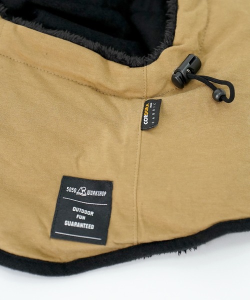 5050WORKSHOP(フィフティーフィフティーワークショップ)の「5050WORKSHOP NECK HOOD -PACKABLE NECK WARMER(ネックウォーマー/スヌード・レディース・ライトグレー/チャコールグレー/ベージュ・FREE)」の17枚目の写真