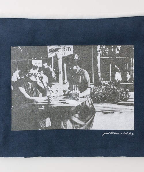 mline（エムライン）の「[mline]フォトBIGスウェット（スウェット・レディース・オフホワイト/ネイビー/グレー/レッド・FREE）」の6枚目の写真