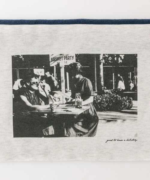 mline（エムライン）の「[mline]フォトBIGスウェット（スウェット・レディース・オフホワイト/ネイビー/グレー/レッド・FREE）」の15枚目の写真