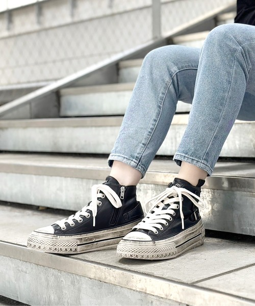 ASH デニムハイカット厚底スニーカー ほぼ新品 サイズ39 ASH（アッシュ