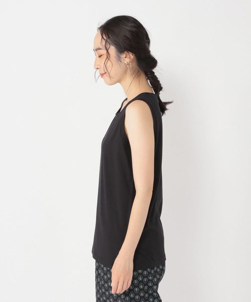 studio CLIP（スタディオクリップ）の「スタンダードタンクトップ（タンクトップ・レディース・ホワイト/ライトベージュ/スモーク/ブラック・MEDIUM/LARGE）」の10枚目の写真