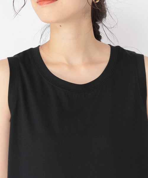 studio CLIP（スタディオクリップ）の「スタンダードタンクトップ（タンクトップ・レディース・ホワイト/ライトベージュ/スモーク/ブラック・MEDIUM/LARGE）」の12枚目の写真