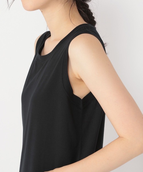 studio CLIP（スタディオクリップ）の「スタンダードタンクトップ（タンクトップ・レディース・ホワイト/ライトベージュ/スモーク/ブラック・MEDIUM/LARGE）」の14枚目の写真