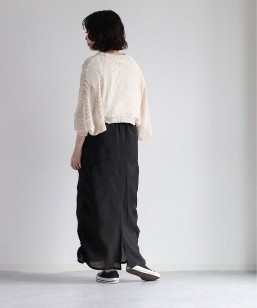 cepo(セポ)の「シアードロストスカート セットアップ可能(スカート・レディース・ブラック/チャコール・M)」の22枚目の写真