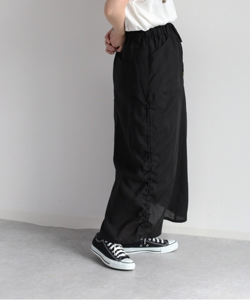 cepo(セポ)の「シアードロストスカート セットアップ可能(スカート・レディース・ブラック/チャコール・M)」の16枚目の写真