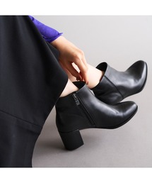 Clarks | Freva55 Zip / フレーバ55ジップ (ブラックレザー)(ブーツ)