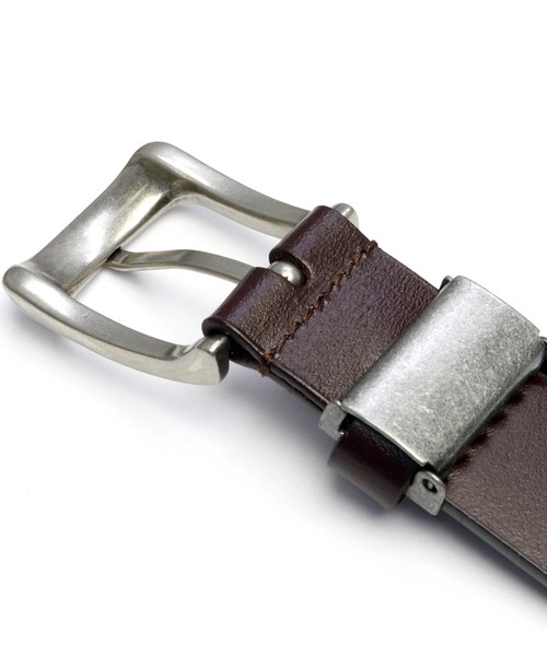 TOKYO SHIRTS（トウキョウシャツ）の「ピンバックル式 イタリア牛革 メンズベルト（ベルト・メンズ・ブラック/ブラウン・FREE）」の6枚目の写真