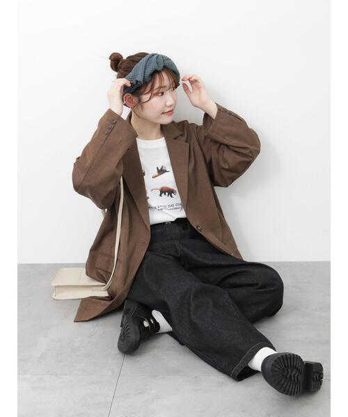 ehka sopo（エヘカソポ）の「リボンヘアターバン（その他ヘアアクセサリー・レディース・グレー/ブルー/キナリ・F）」の17枚目の写真