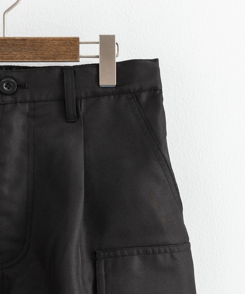 Ressaca（レサーカ）の「ワイドテーパード ミリタリー2Wayイージーカーゴパンツ 裾ドローコード（カーゴパンツ・メンズ・オリーブ/オフホワイト/ブラック・M/L/LL）」の19枚目の写真