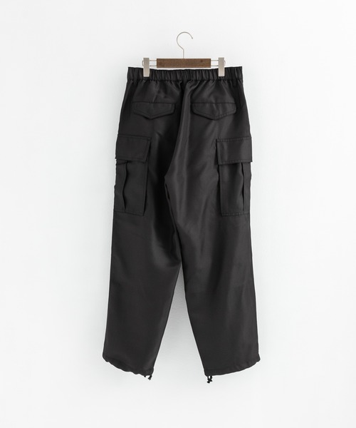 Ressaca（レサーカ）の「ワイドテーパード ミリタリー2Wayイージーカーゴパンツ 裾ドローコード（カーゴパンツ・メンズ・オリーブ/オフホワイト/ブラック・M/L/LL）」の17枚目の写真