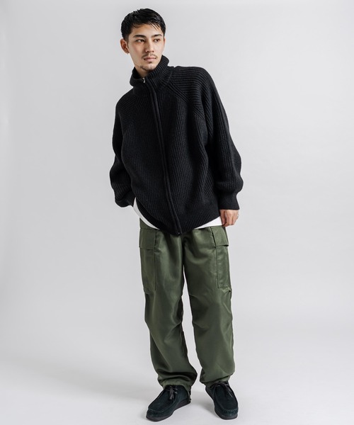 Ressaca（レサーカ）の「ワイドテーパード ミリタリー2Wayイージーカーゴパンツ 裾ドローコード（カーゴパンツ・メンズ・オリーブ/オフホワイト/ブラック・M/L/LL）」の11枚目の写真