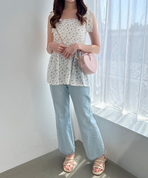 one after another NICE CLAUP(ワンアフターアナザーナイスクラップ)の「NCエンブレムハートショルダーバッグ(ショルダーバッグ・レディース・アイボリー/ピンク/ブラック・FREE)」の21枚目の写真