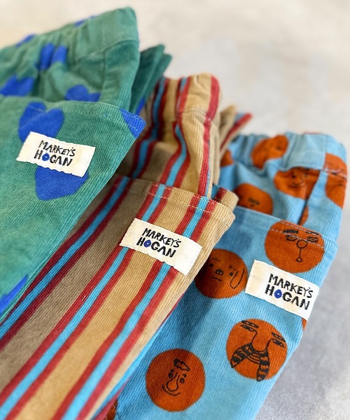 HOGAN RANCH WEAR（ホーガンランチウエア）の「ストレッチコールビッグポケットパンツ（80～140cm）（その他パンツ・キッズ・マルチ/ライトブルー/グリーン・80/90/95/100/110/120/130/140）」の4枚目の写真