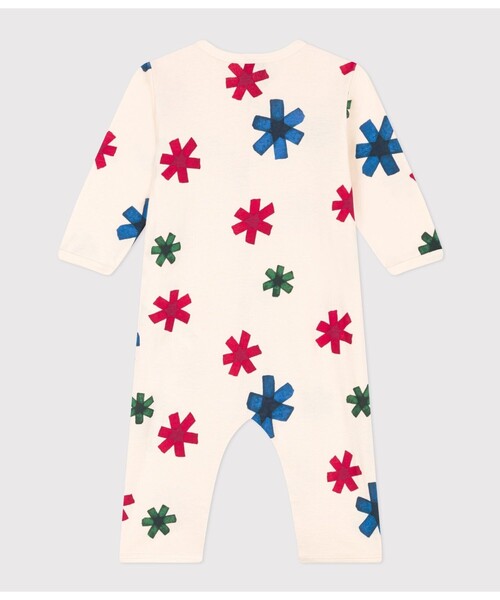 PETIT BATEAU（プチバトー）の「プリント足なしロンパース（ロンパース・キッズ・ホワイト系その他・12MONTH/6MONTH/3MONTH）」の5枚目の写真