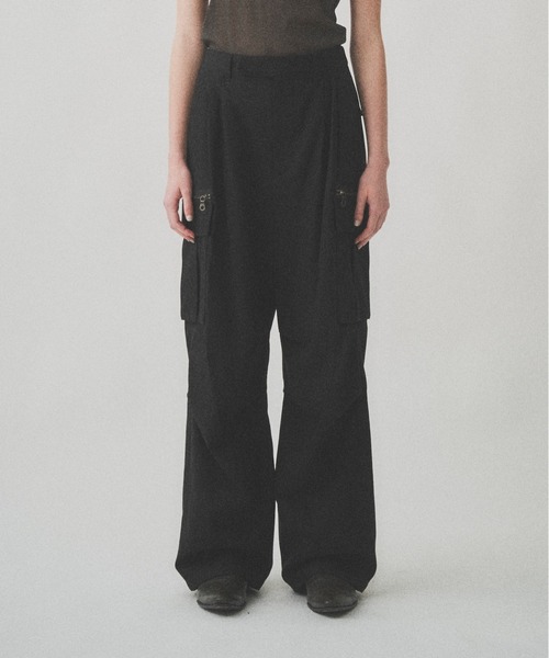 JUHA HIGH TWISTED CARGO PANTS / カーゴパンツ juha（ユハ）の「HIGHTWISTED CARGO PANTS（カーゴパンツ）」 - WEAR
