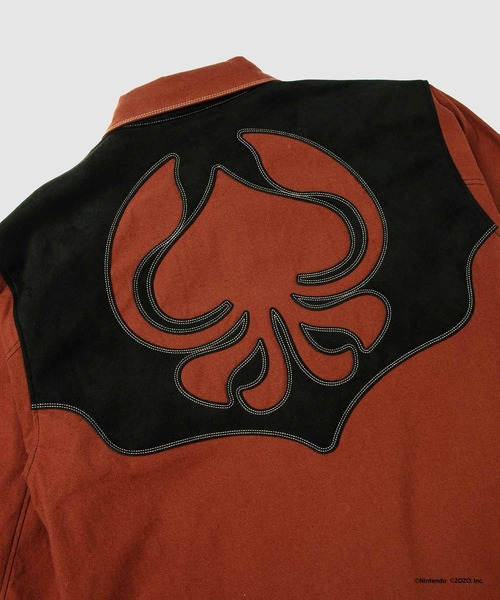 Splatoon（スプラトゥーン）の「イカスタンシャツ（シャツ/ブラウス・メンズ・ブラック/ブラウン・unisex M/unisex L）」の9枚目の写真