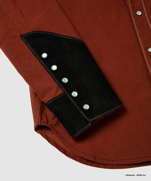 Splatoon（スプラトゥーン）の「イカスタンシャツ（シャツ/ブラウス・メンズ・ブラック/ブラウン・unisex M/unisex L）」の13枚目の写真