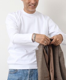 NOLLEY'S goodman | 《ビジカジ対応》シルケットスムース 長袖ドレスTシャツ(Tシャツ/カットソー)