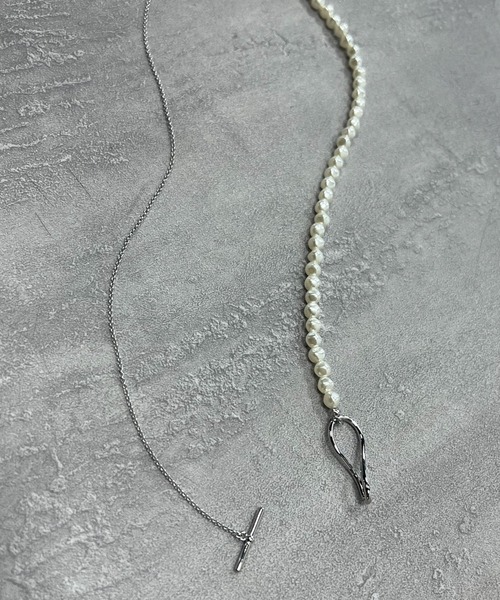 VICKY（ビッキー）の「【KOREAN ITEM】パールチェーンネックレス（ネックレス・レディース・シルバー系その他/ゴールド系その他・FREE）」の5枚目の写真