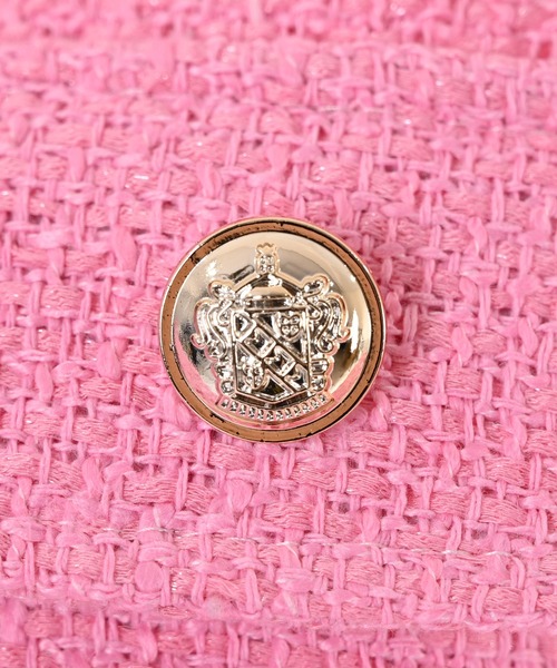 Narcissus（ナルシス）の「【WEBSTORE 限定商品】ツイードベスト（ベスト・レディース・ピンク/グリーン・FREE）」の14枚目の写真