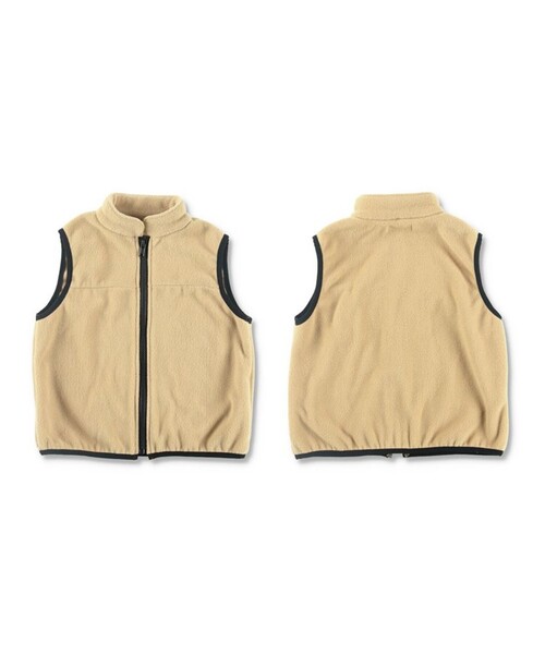 BRANSHES（ブランシェス）の「【男女兼用】3WAYマウンテンパーカー（パーカー・キッズ・ベージュ/ブラック・150/140/130/100/110/120）」の20枚目の写真