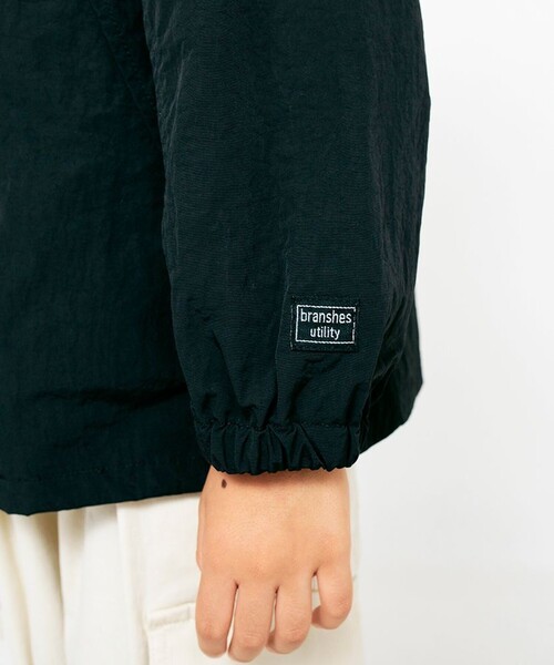 BRANSHES（ブランシェス）の「【男女兼用】3WAYマウンテンパーカー（パーカー・キッズ・ベージュ/ブラック・150/140/130/100/110/120）」の11枚目の写真